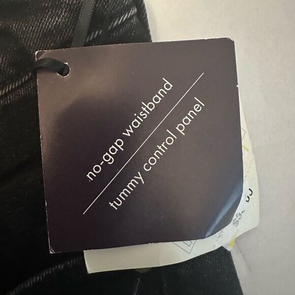 NWT Women's High-Rise Skinny Black Jeans - Ava & Viv™ size 22 - Picture 12 of 14